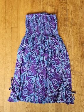 Hawaiian Smocked Dress L
